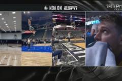 只有愛獨行俠播放致敬視頻，東契奇情緒失控直接掩面哭泣