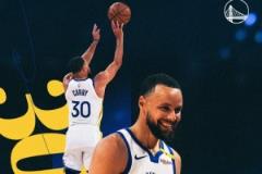 庫里賽季三分命中數(shù)突破300記，生涯第六次登頂歷史三分榜