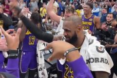 人秋雅結(jié)婚全場球迷高呼LUKA 老詹擱那又唱又跳的