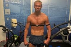 哈蘭德更新社交平臺展示訓(xùn)練照