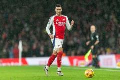 梅里諾獲官方評(píng)選為阿森納三月最佳球員