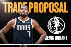 杜歐眉起飛？美媒模擬：獨行俠換KD送克萊等3將+2個首輪