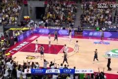 這次沒問題比賽失去懸念，徐杰再次比出“晚安”慶祝手勢