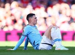 曼城官方：福登缺席本場賽事，身體狀況不佳