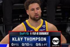 克萊附加賽“背靠背”迎戰(zhàn)國王，去年10中0“佛祖顯零”