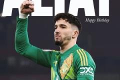 曼聯(lián)祝福巴因德爾27歲生日，加盟后8場(chǎng)丟14球