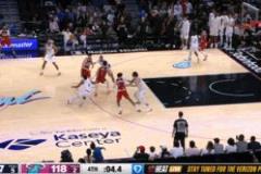 熱火暫停發(fā)球失誤卡林頓極限壓哨絕殺！