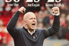 斯洛特執(zhí)教利物浦前50場各項賽事36勝 創(chuàng)隊史最佳戰(zhàn)績