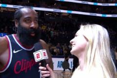 哈登：我們是一支優(yōu)秀的球隊，很高興向世界展示我們的能力！