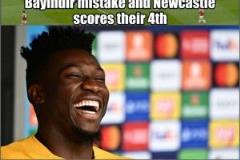 奧納納屢遭批評缺席，巴因德爾首秀送禮丟四球