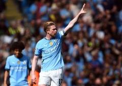 希勒評(píng)價(jià)德布勞內(nèi)：在曼城的最后一個(gè)賽季依然保持頂尖水平