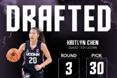 陳凱玲父母為臺(tái)灣移民，第三輪第30順位被女武神選中