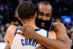 哈登曬擊敗勇士賽場(chǎng)照：這正是我想要的！