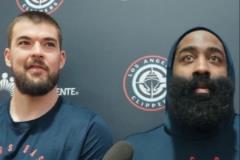 哈登：我們正處于巔峰狀態(tài)！祖巴茨 smirk 邪魅一笑