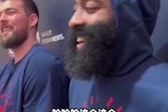 一不小心說了實話哈登談祖巴茨進步：他以前真的不行！