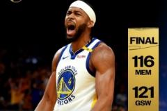 7中4轟9分！勇士贏球海報穆迪成焦點(diǎn)