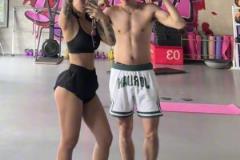 很快??！李添榮和女友已經(jīng)開始合練了