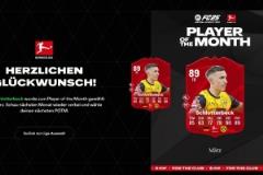 施洛特貝克4場(chǎng)2助攻當(dāng)選德甲3月最佳球員