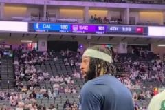 小鋼炮身材！近距離看米切爾熱身，1米85的身高，196斤的體重！