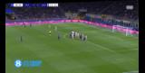 錯失良機！迪馬爾科任意球開球，圖拉姆門前包抄未觸球