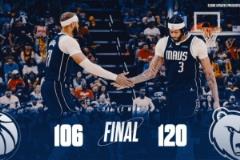 交易盧卡后獨行俠場均凈負7.3分，無緣季后賽