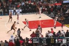 熱火末節(jié)三分僅9中1加時賽4投全中暫領(lǐng)先6分！