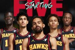 主場迎戰(zhàn)熱火，老鷹首發(fā)陣容公布：蓋耶、里薩謝、特雷-楊、丹尼爾斯、奧孔武