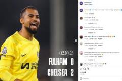 切爾西官方發(fā)布穆德里克對富勒姆進(jìn)球視頻，球員留言引熱議