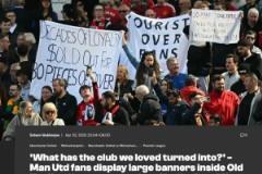 夢劇場球迷拉橫幅抗議拉爵：觀光客比球迷更懂愛都價值