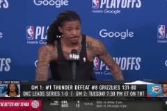 慘敗雷霆51分！莫蘭特賽后：我們不會(huì)再打得這么差了