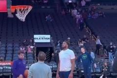 優(yōu)雅的大個子！約基奇申京訓練混剪，你中有我我中有你！