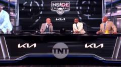 奧尼爾TNT直播夾腿離場(chǎng)引熱議