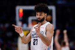 今天頂峰時刻！賈馬爾-穆雷三分8中4砍23分5助1斷1帽