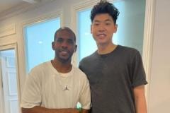 崔永熙曬保羅合照：上次見(jiàn)面是15-16賽季，愿一切順利