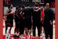 系列賽0-1落后！火箭隊(duì)內(nèi)訓(xùn)練照曝光，氛圍輕松小賈巴里轉(zhuǎn)發(fā)