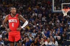 火箭 vs 勇士 G2 先發(fā)陣容：范弗里特、喬丹、杰倫-格林、狄龍、阿門(mén)、申京