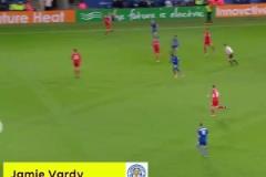 藍狐生涯最佳？瓦爾迪面對利物浦的遠距離凌空爆射