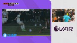 英超官方：埃瓦尼爾森危險(xiǎn)動作被紅牌罰下