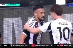 尤文先下一城！岡薩雷斯突破后遠(yuǎn)射世界波破門！