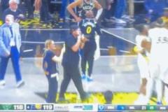 哈利父親賽后不慶祝徑直找字母哥，兩人皆懵圈