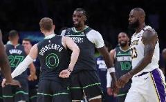 高效！森林狼用里德+迪文岑佐組合正負(fù)值+27制勝系列賽