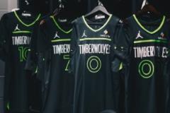 森林狼官方發(fā)布G5宣告版球衣，G1穿此衣命中率51%贏22分