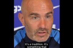 為冠軍列隊！馬雷斯卡：利物浦配得上這份傳統(tǒng)