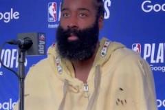 哈登談?chuàng)屍撸簾o(wú)論需要打47、48分鐘還是加時(shí)，我都義不容辭！