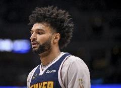 高開低走！賈馬爾-穆雷首節(jié)獨(dú)得12分，19中9貢獻(xiàn)21分8板8助3帽