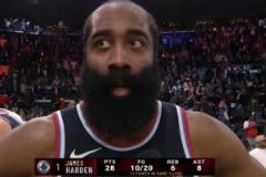 哈登：比賽心態(tài)關(guān)鍵，我抓住了所有機會