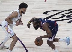 楊毅：哈登G6生涯15場(chǎng)贏3場(chǎng) 今夜將贏第4場(chǎng)