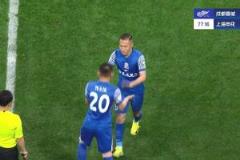 這次換人是否有效？比賽第77分鐘于漢超替補登場替換吳曦