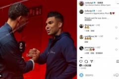 費迪南德曬出采訪卡塞米羅照片：有人質(zhì)疑他已不行了