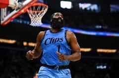 哈登28分6板8助終結(jié)個人輸球即淘汰比賽5連敗